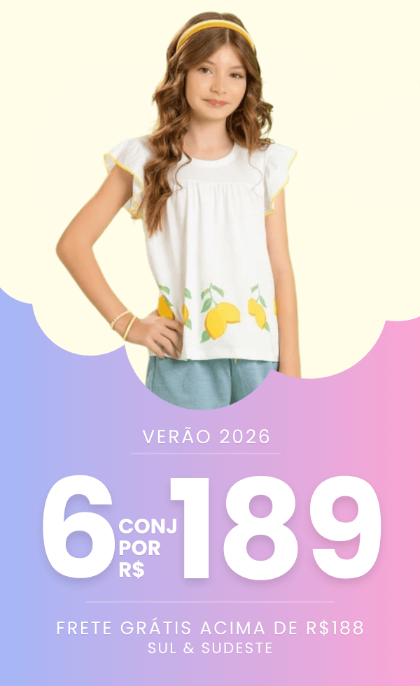 Conjuntos de Verão 6 por 189
