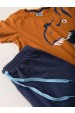 Conjunto Masculino Infantil Savage Dino