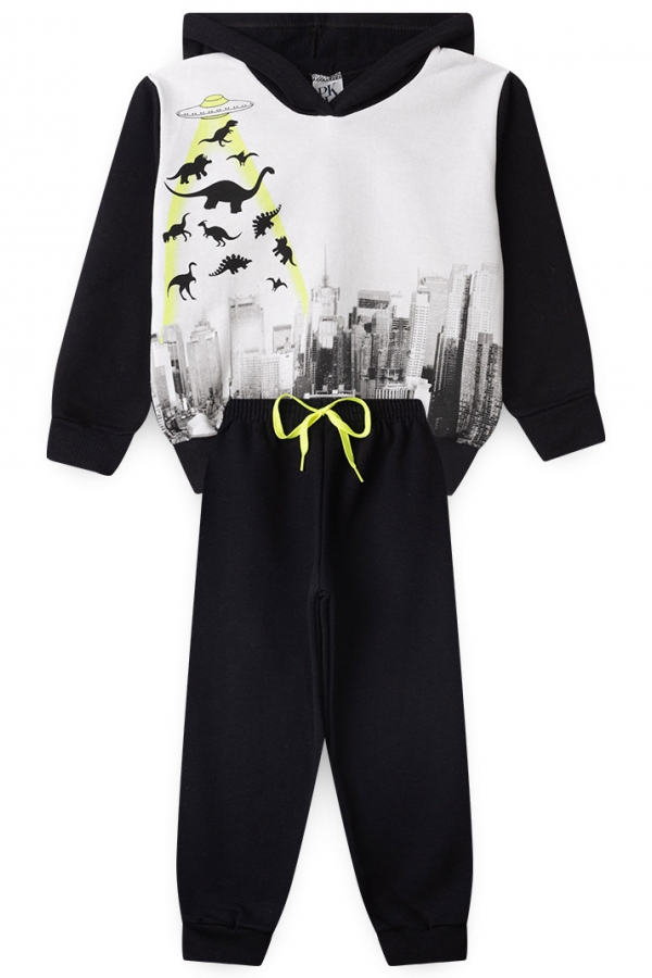 Conjunto Masculino Infantil Ovni Dinos