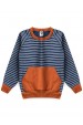 Conjunto Masculino Infantil Canguru Listras Marrom