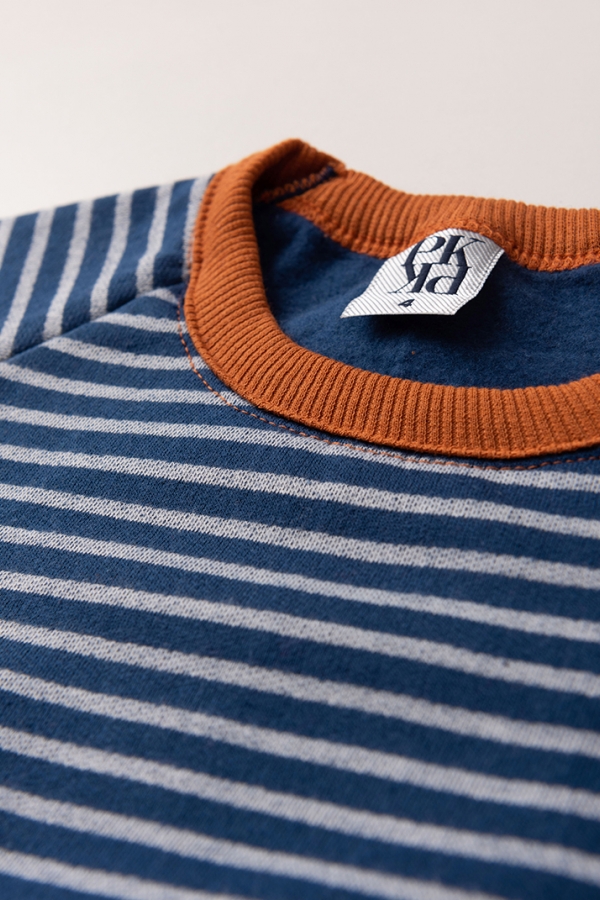 Conjunto Masculino Infantil Canguru Listras Marrom