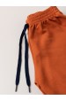Conjunto Masculino Infantil Canguru Listras Marrom