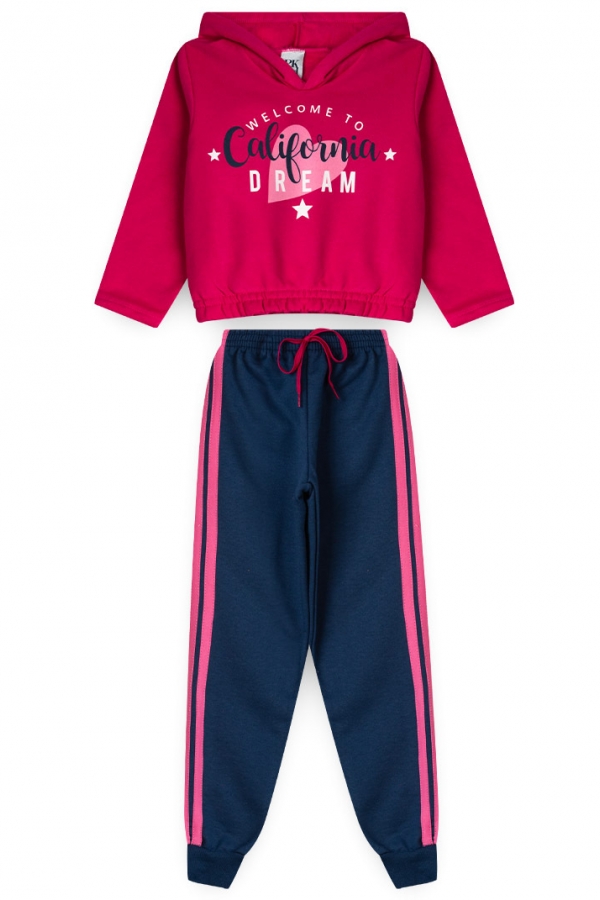 Conjunto Feminino Infantil California Pink
