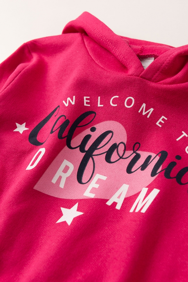 Conjunto Feminino Infantil California Pink