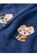 Jaqueta Masculina Infantil Cebolinha e Cascão Azul