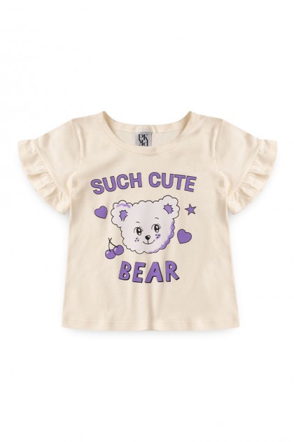 Conjunto Feminino Infantil Cute Bear