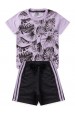 Conjunto Masculino Infantil Folhagem