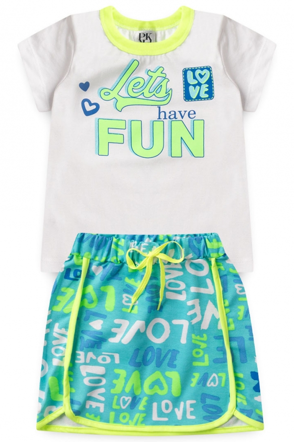 Conjunto Feminino Infantil Lets Have Fun