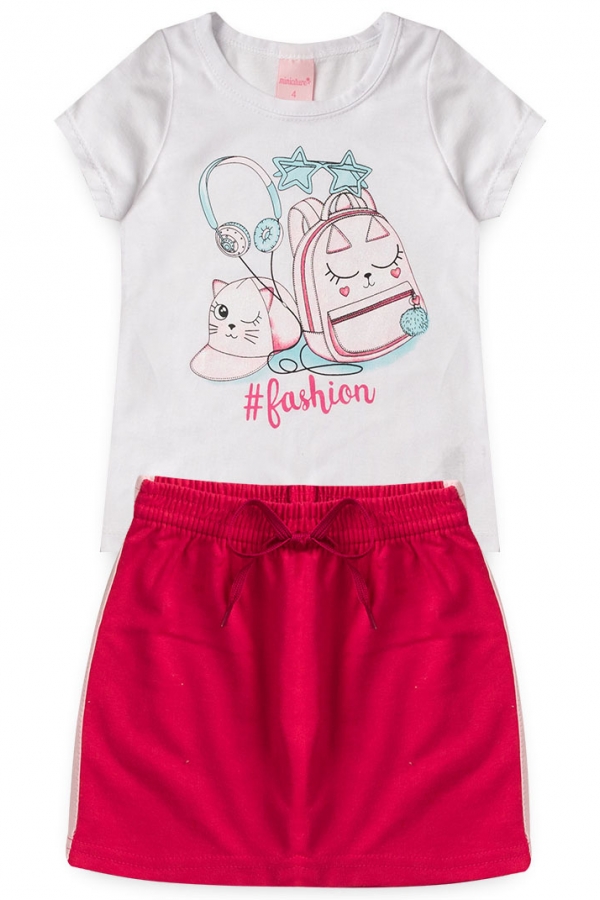 Conjunto Infantil Feminino Fashion Glitter
