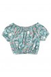 Conjunto Feminino Infantil Ciganinha Floral