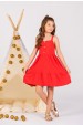 Vestido Feminino Infantil Botões