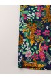 Macaquinho Feminino Infantil Onça Floral