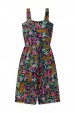 Macaquinho Feminino Infantil Onça Floral