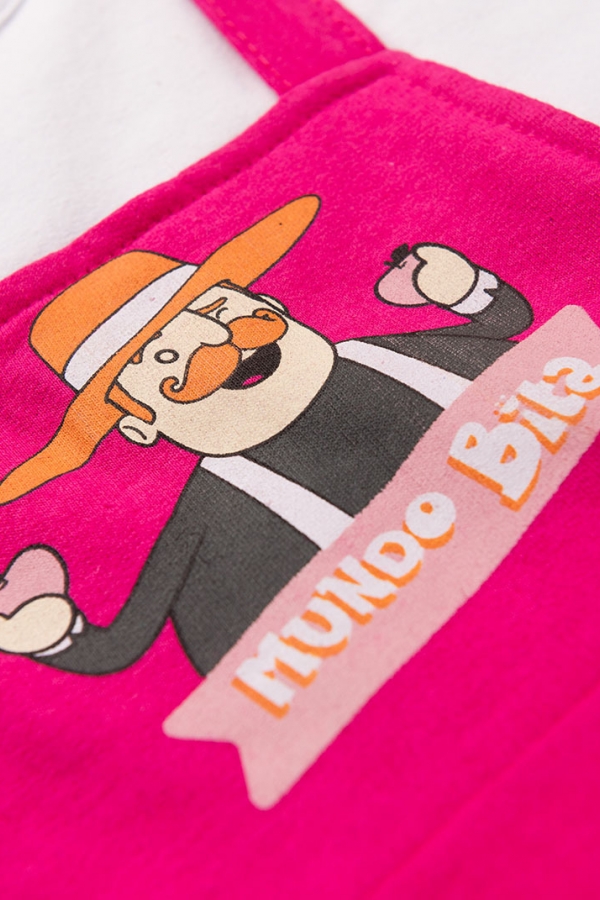 Salopete Feminina Infantil Festa Das Frutas - Mundo Bita