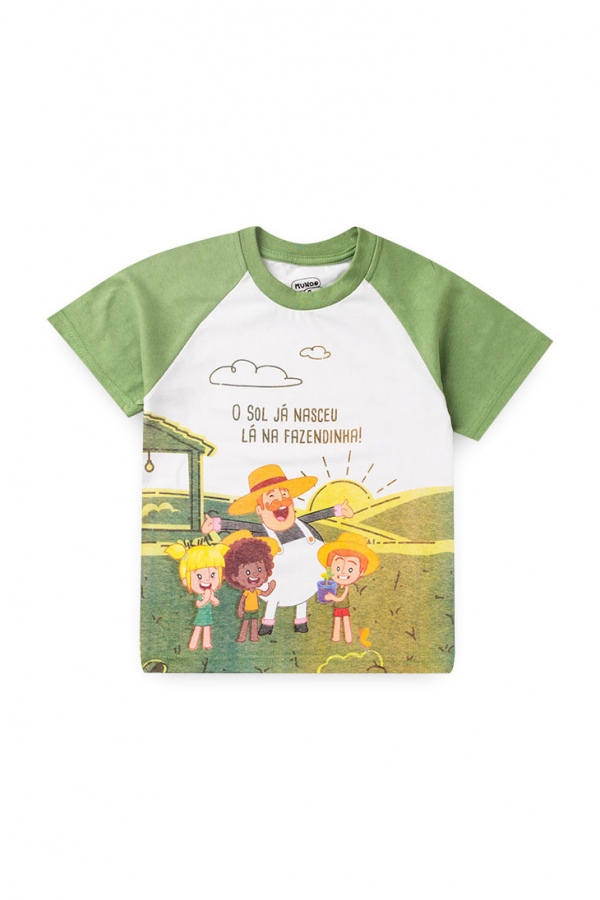 Conjunto Masculino Infantil O Sol Nasceu - Mundo Bita