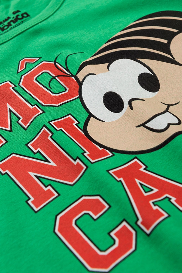 Vestido Infantil Cheia de Charme - Turma da Mônica