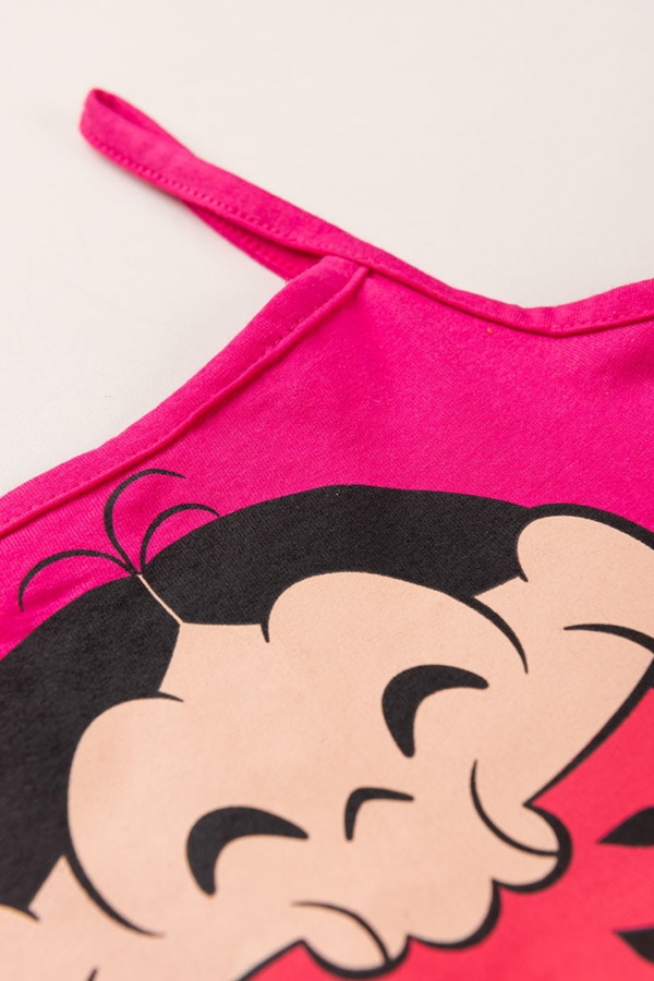 Vestido Feminino Infantil Magali Hum Delicia - Turma da Mônica