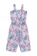 Macacão Infantil Feminino Floral