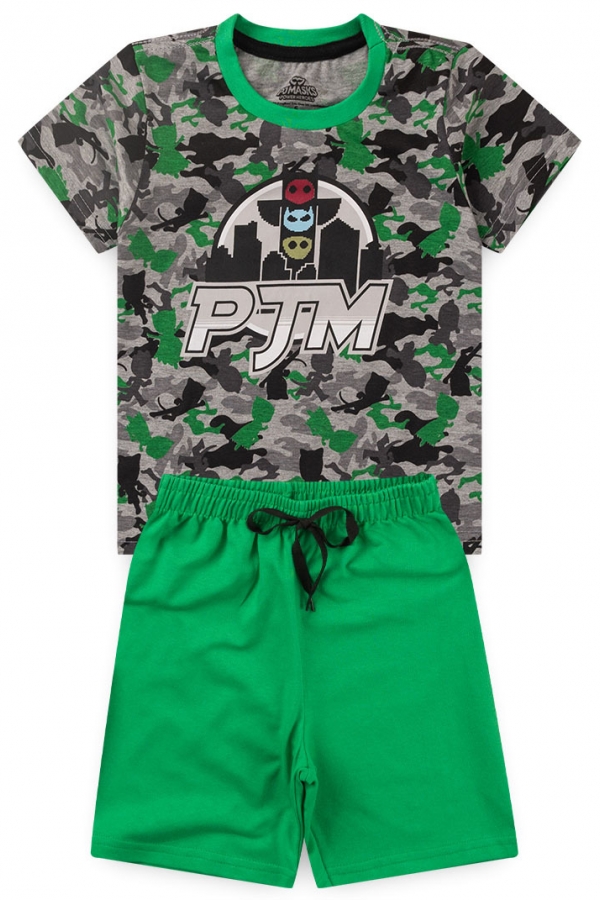 Conjunto Masculino Pjm Aventura - Pj Masks