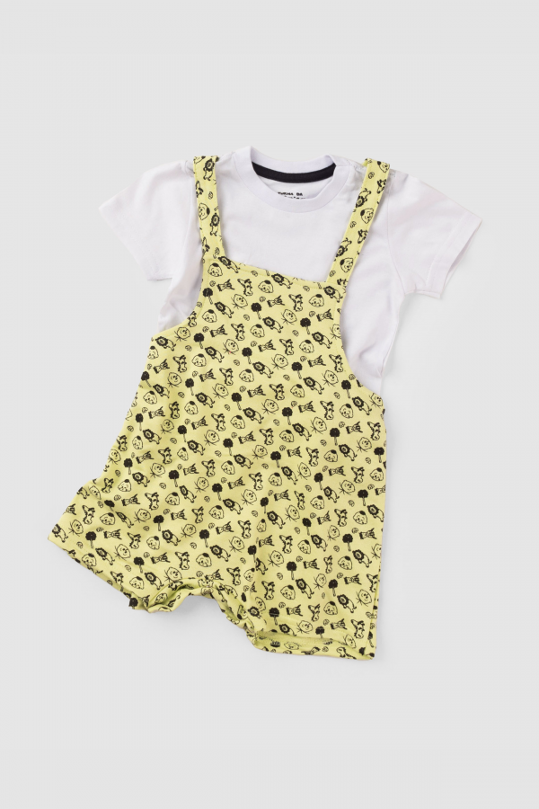 Macacão Masculino Infantil Baby Use A Imaginação - Turma da Mônica