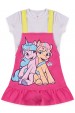 Salopete Feminino Infantil Amigas - My Little Pony