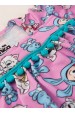Vestido Infantil Bady Sansão e Mingau - Turma da Mônica