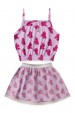 Conjunto Feminino Infantil Top + Saia Tule - My Little Pony
