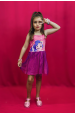 Vestido Feminino Infantil Borboletas - My Little Pony