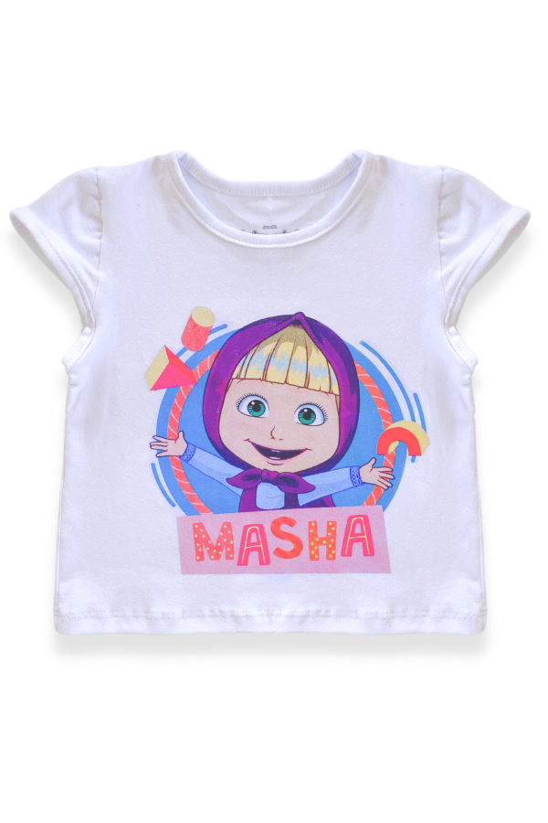 Conjunto Feminino Salopete Charmosa - Masha e O Urso