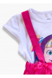 Conjunto Feminino Salopete Charmosa - Masha e O Urso