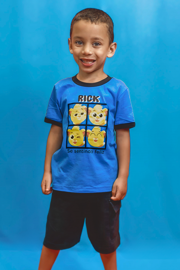 Conjunto Masculino Rick Se Sentindo Feliz - Bolofofos