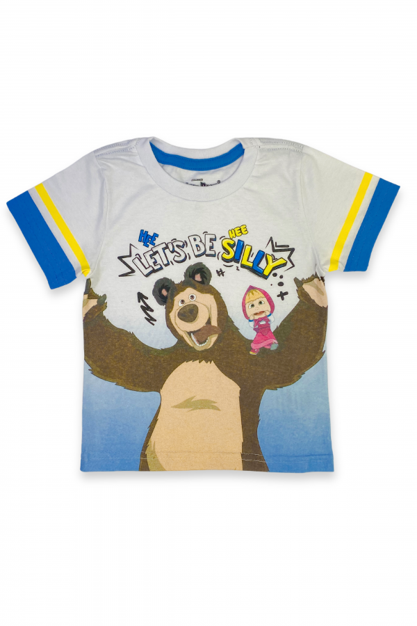 Conjunto Masculino Let´s Be Silly  - Masha e O Urso