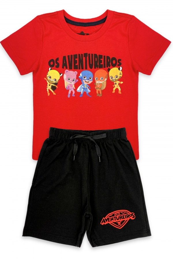 Conjunto Masculino Os Aventureiros - Luccas Neto