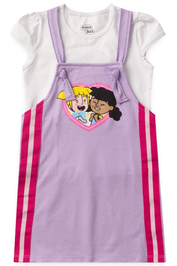 Salopete Feminina Sempre Juntas - Mundo Bita