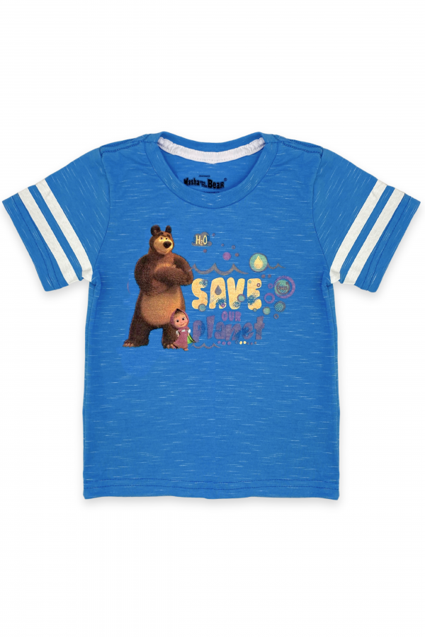 Conjunto Masculino Save Our Planet - Masha e O Urso