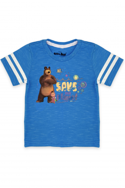 Conjunto Masculino Save Our Planet - Masha e O Urso