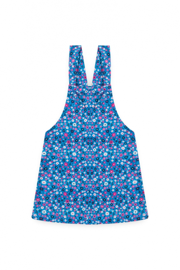 Salopete Feminina Infantil Encanto de Flores