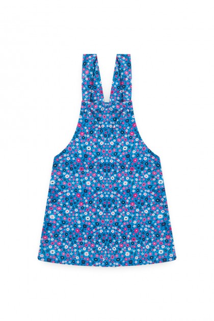 Salopete Feminina Infantil Encanto de Flores
