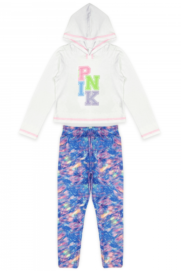 Conjunto Feminino Infantil Love Pink