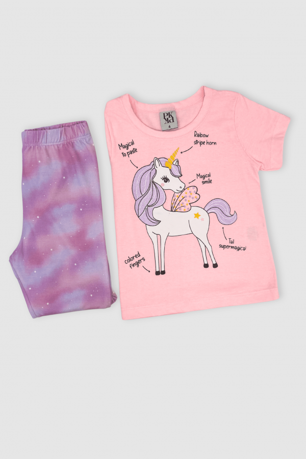 Conjunto Feminino Unicórnio Encantado