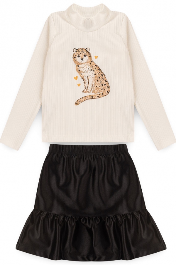 Conjunto Infantil Feminino Oncinha