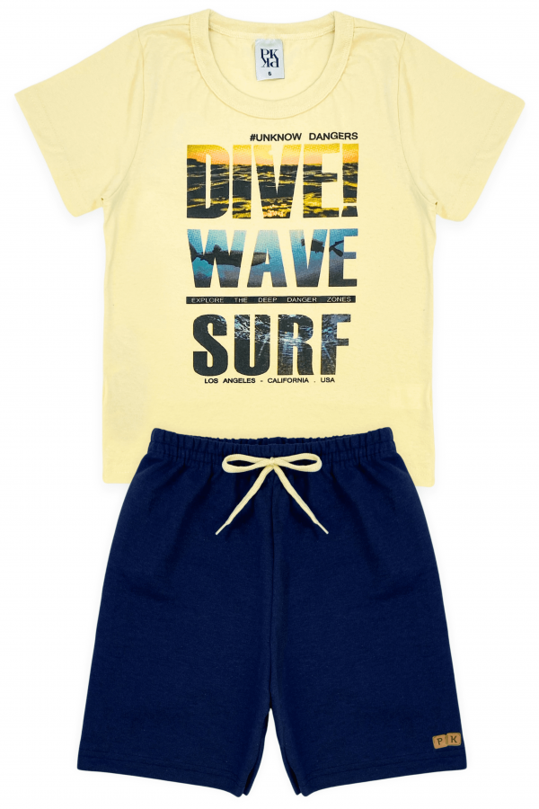 Conjunto Masculino Dive Wave Surf