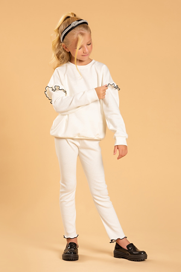 Conjunto Feminino Infantil Babados