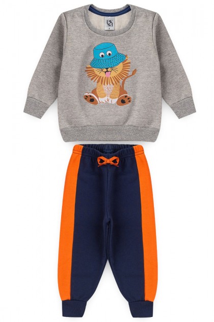 Conjunto Masculino Infantil Leãozinho