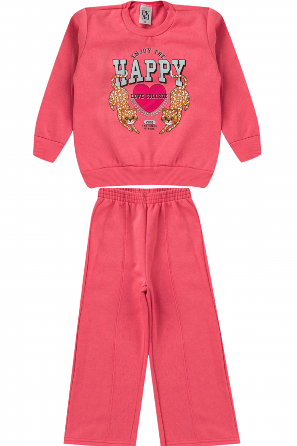 Conjunto Infantil Feminino Love College