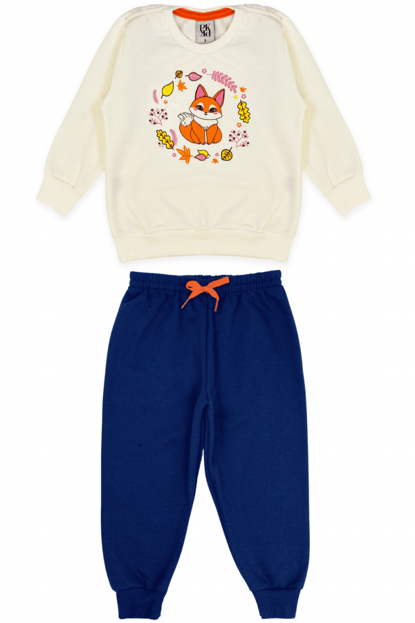 Conjunto Feminino Infantil Raposinha