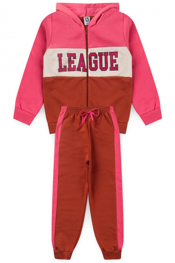 Conjunto Feminino Infantil League Glitter