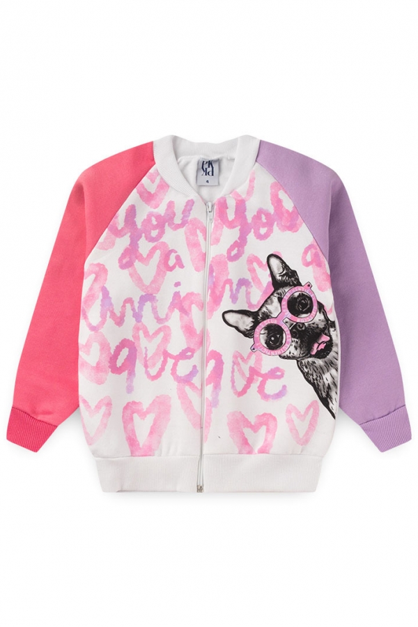 Conjunto Feminino Infantil Pug Duocolor