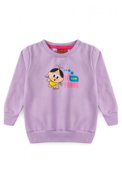 Conjunto Feminino Infantil Magali Esfomeada - Turma da Mônica