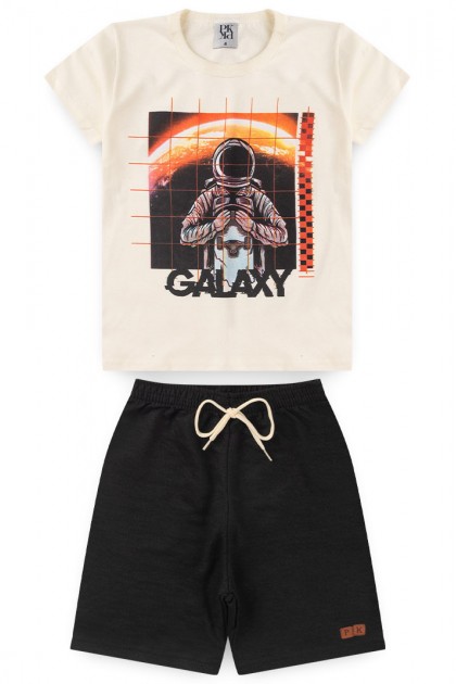 Conjunto Masculino Infantil Galaxy
